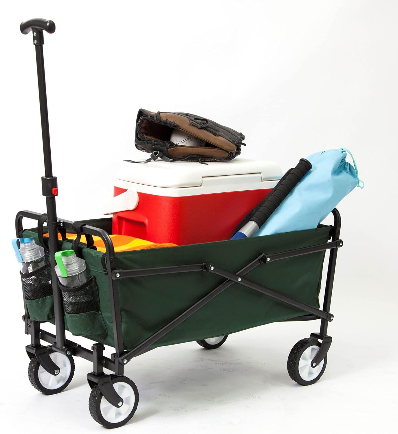 SUW-206 Green 5" Wheel Compact Wagon(Removable Wheels)